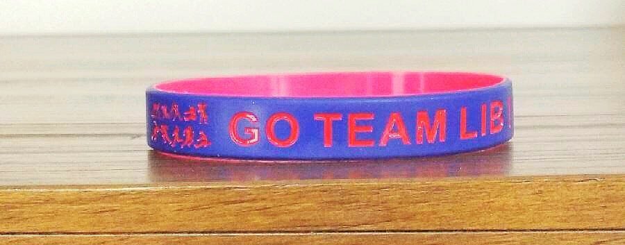 Go Team LIB Track wristbands Go Team LIB Track wristbands