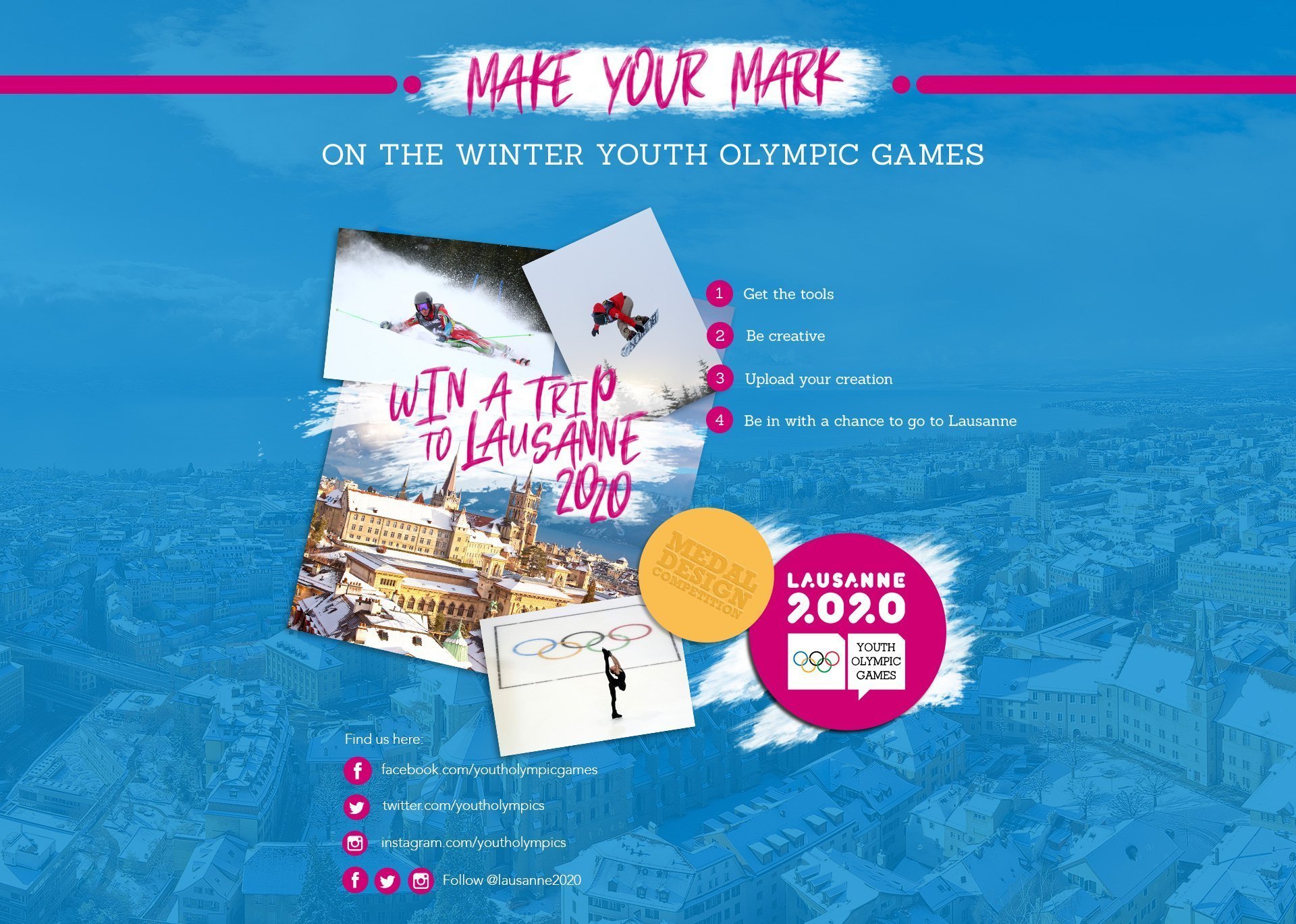 YOG Medal Design Contest poster