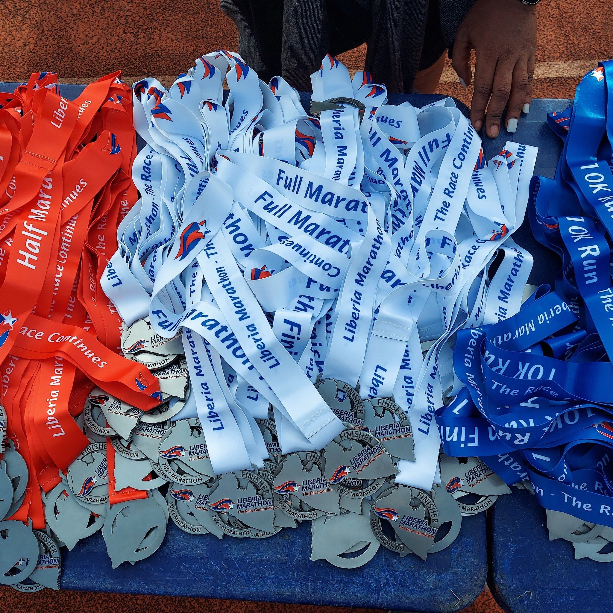 Liberia Marathon Medal Table