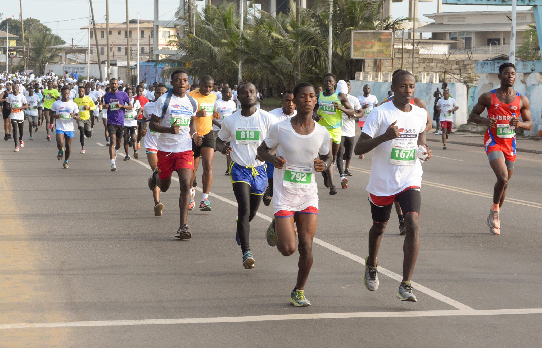 Liberia Marathon (Sally Conteh)