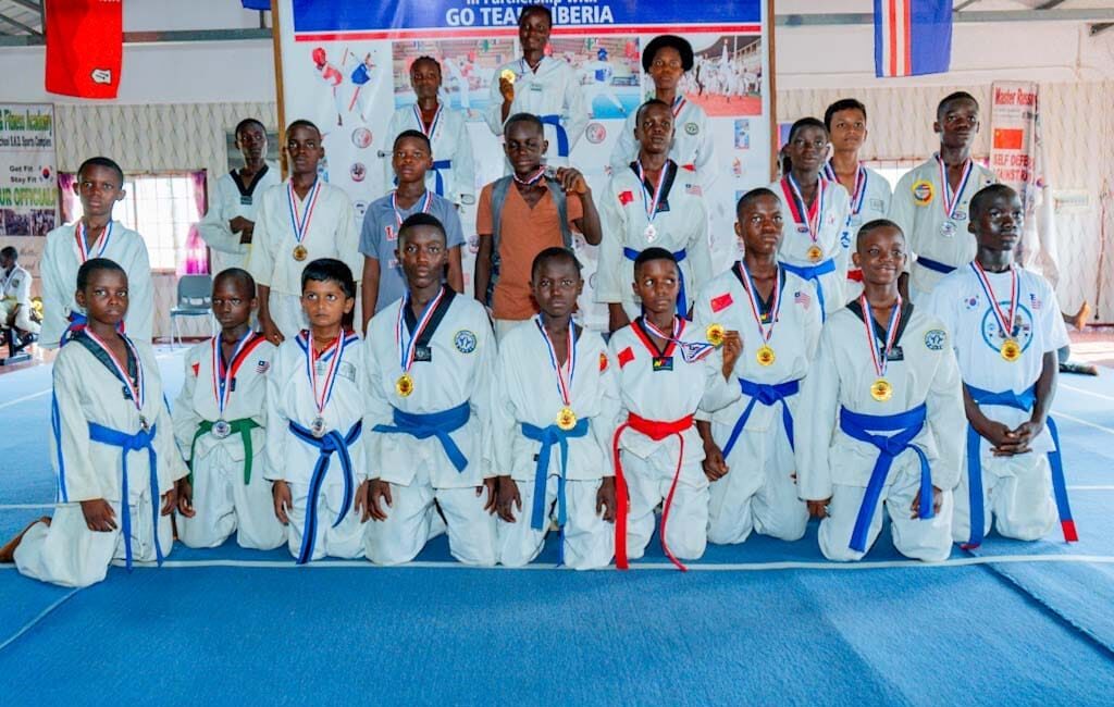 Taekwondo youth champions