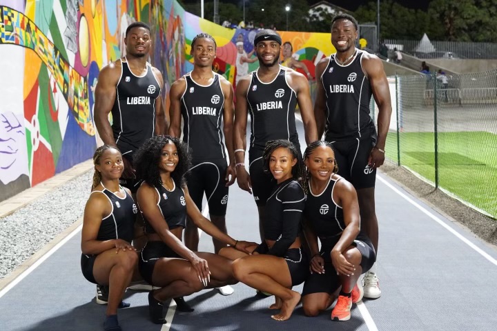 Liberia 4x100 men's and women's team