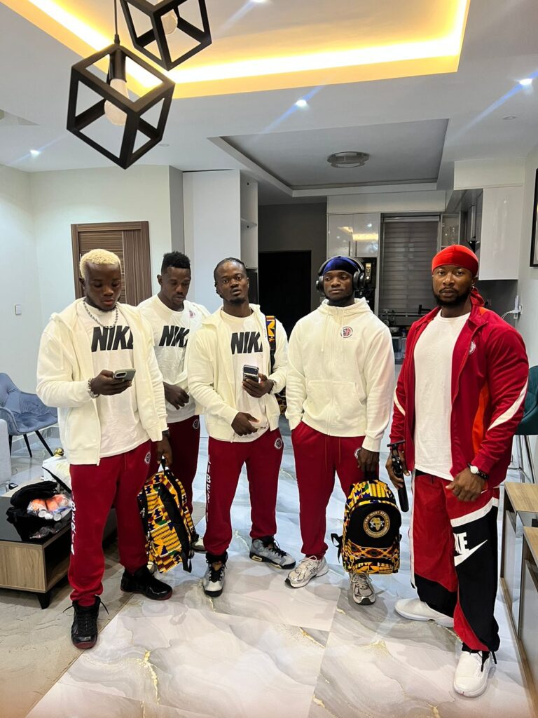 2026 Liberia Bodybuilding team in Ghana.